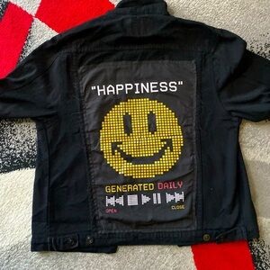 Black Jean Jacket